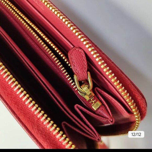 Prada Leather Continental Wallet - Picture 6 of 12